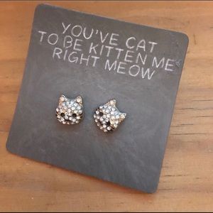 You’ve cat to be kitten me right meow earrings